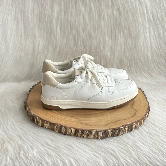 LIKE NEW Madewell leather court sneakers - Picture 9 of 14